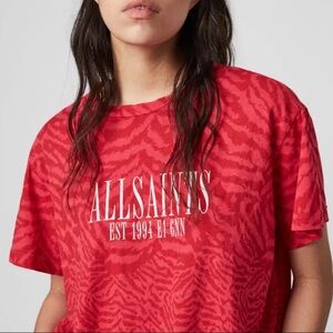 All Saints Remix Bennie Tee T-Shirt